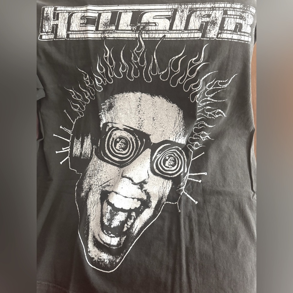 Hellstar Studios Rage T-Shirt in Charcoal